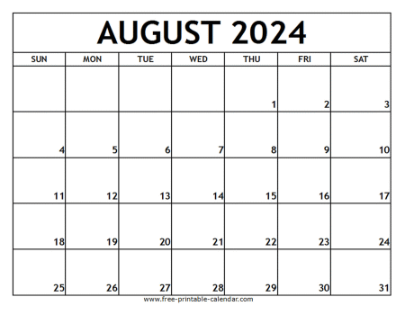 Free Calendar August 2024 Template heda hyacinthia