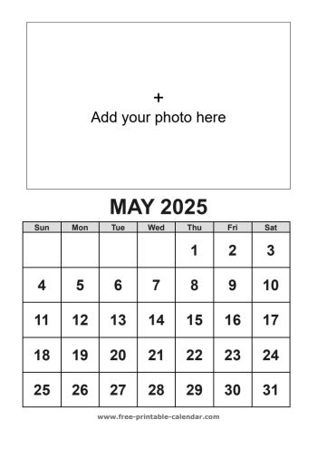 may calendar 2025