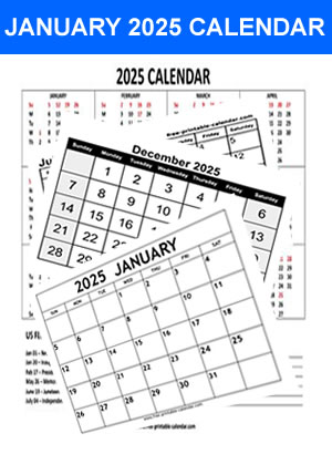 free printable calendar